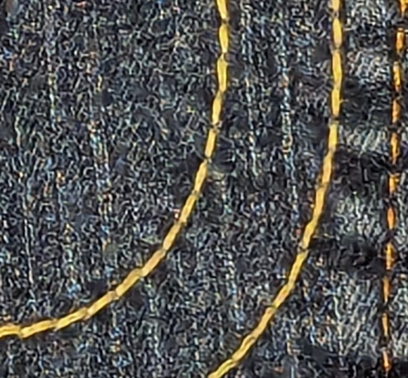 True Religion  Section Johnny Row Seat Relaxed Jeans Boot Leg Size:32 - Picture 4 of 11